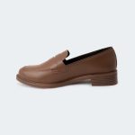 Caliber Shoes, Made in Nepal, Nepali Brand Shoes, Formal Loafer Shoes, Women Formal Shoes, Block heel loafers, Women Loafers