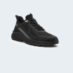 Caliber Black Sports Shoes For Men ( FLUX 756 ) - Image 2