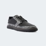 Caliber Shoes Black Casual Sneakers For Men ( CARBON 579R ) - Image 2