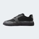 Caliber Shoes Black Casual Sneakers For Men ( CARBON 579R ) - Image 3