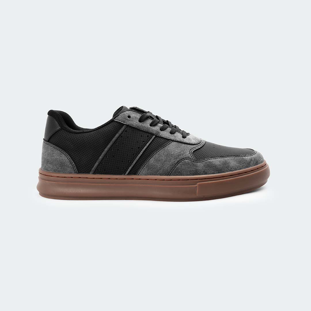 563R Julio Black 1 Caliber Shoes, Made in Nepal, Nepali Brand Shoes, Low Top Sneakers, Sneakers, Casual wear