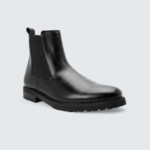 Caliber Shoes, Made in Nepal, Nepali Brand Shoes, High Top Chelsea Boot, Boots, Formal Shoes