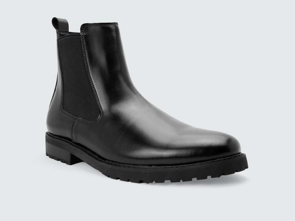 Caliber Shoes, Made in Nepal, Nepali Brand Shoes, High Top Chelsea Boot, Boots, Formal Shoes