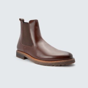Caliber Shoes, Made in Nepal, Nepali Brand Shoes, High Top Chelsea Boot, Boots, Formal Shoes